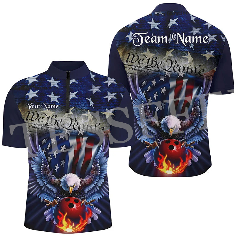 Custom Name Strike Bowling Fla - Short Sleeve Bowling Shirt Retro 评论和价格