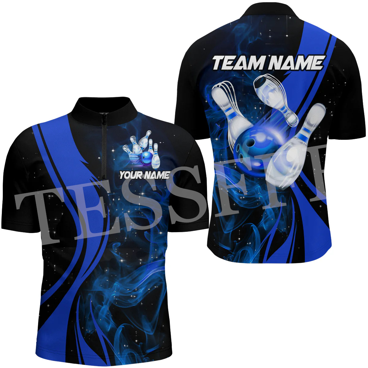 Custom Name Strike Bowling Fla - Short Sleeve Bowling Shirt Retro 评论和价格