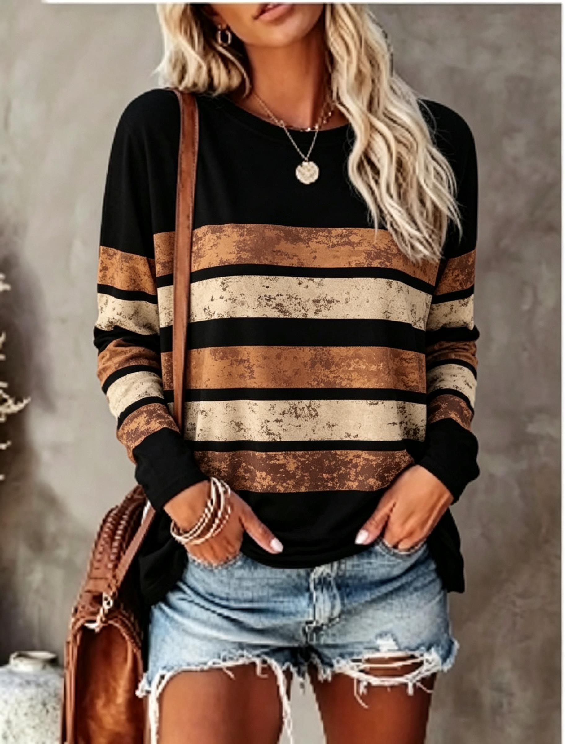 Women Long Sleeve T‑Shirt Vint - T-Shirts 评论和价格